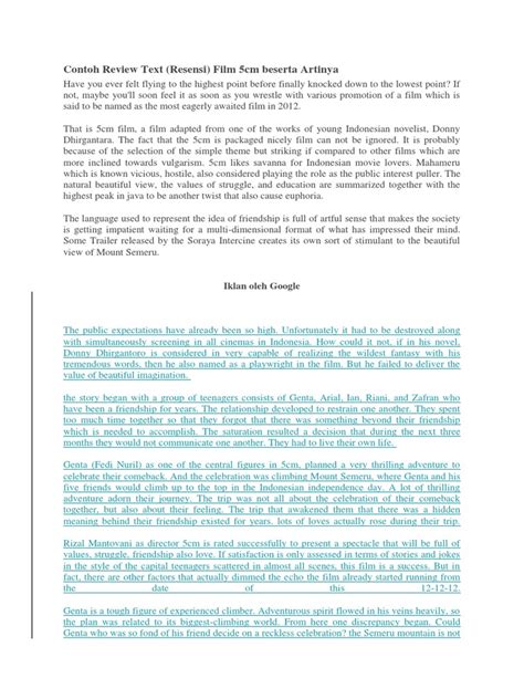 Image result for Text Review Sample