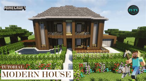 Best Minecraft Modern House Tutorial 的图像结果