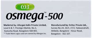 Osmega 500 MG | Order Osmega 500 MG Capsule Online at Truemeds