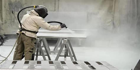 Powder Coating and Powders used for Sandblasting