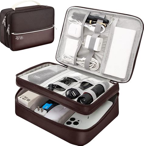 Electronics Travel Organizer Double Layer Cable – House of quirk