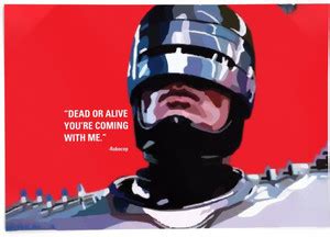 Robocop Motivational Wall Posters Paper Print - Personalities posters ...