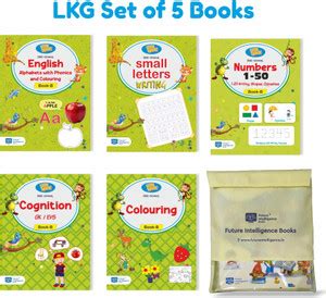 LKG books for kids CBSE (Set of 5 Books) English, Writing, Maths, GK or ...
