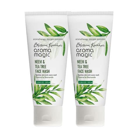 Buy Aroma Magic Neem-Tea Tree Niacinamide Face Wash - Pack Of 2 Online