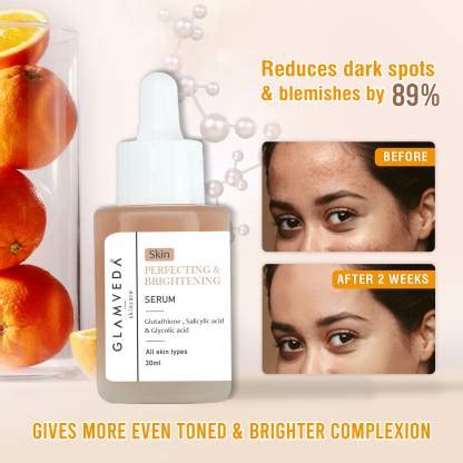 GLAMVEDA Skin Brightening Glutathione, Glycolic & Salicylic acid Face ...