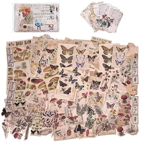 RANUR Vintage Journal Supplies for Scrapbook Supplies Journaling ...