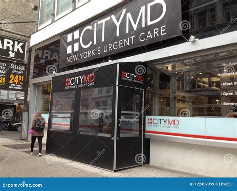 NYC Urgent Care Center editorial stock image. Image of healthcare ...
