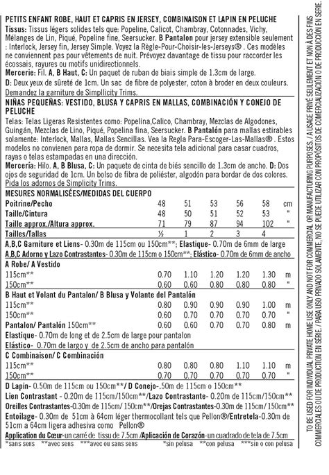 Image result for Simplicity Pattern 8347 Tutorial