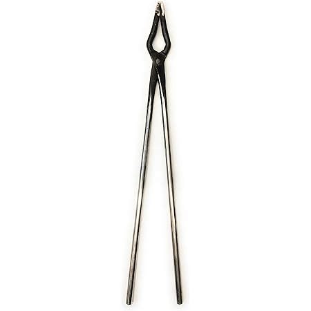 Buy Aone Forged Steel Hinged Crucible Tong 18" Heavy Duty Plier with ...