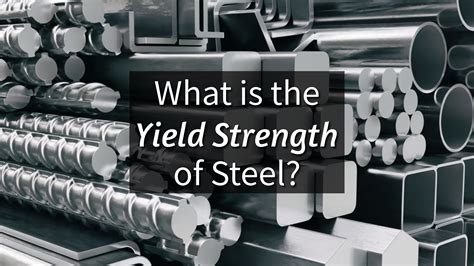 Yield Strength of Steel: A Comprehensive Guide