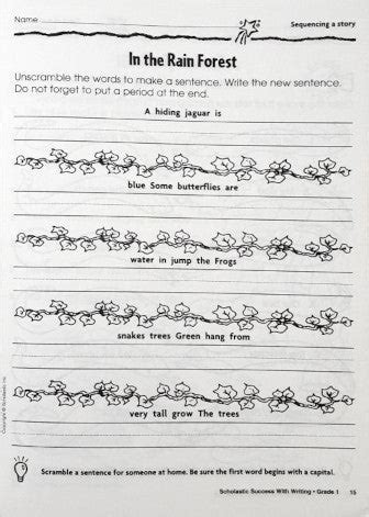 Success With Writing Grade 1 – Books and You