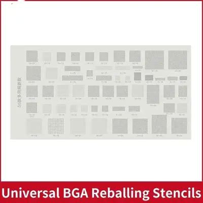 Universal Solder Multi Purpose Big BGA Stencil