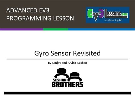 EV3 Gyro Sensor Programming 的图像结果