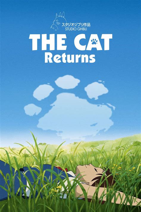 The Cat Returns - Studio Ghibli Japanaese Animated Movie Art Poster ...