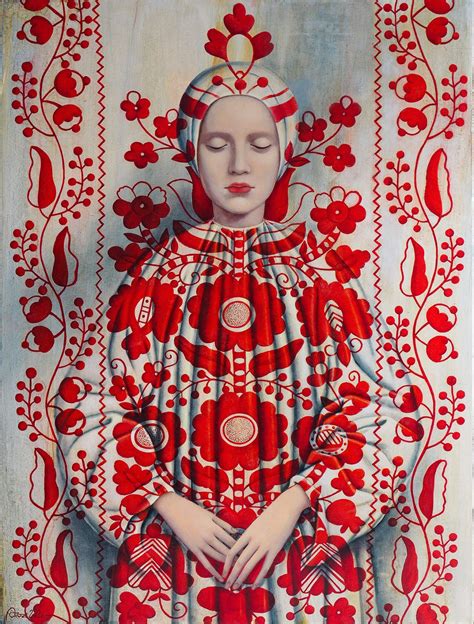 Ukrainian Stories: Baroque Paintings by Olga Kovtun | Daily design inspiration for creatives ...