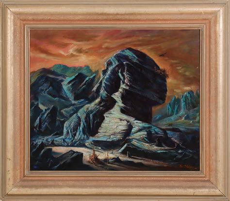 #72: EVERETT THORPE (1907-1984) OIL ON CANVAS