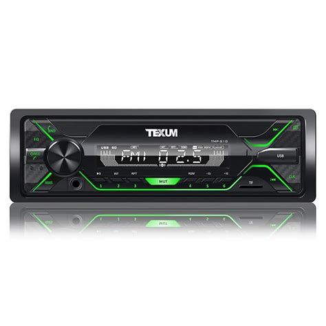 TEXUM TMP-S10 220W Detachable Front Panel Universal Fit Single Din Mp3 ...