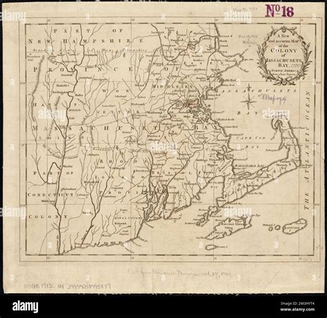 Massachusetts bay colony map hi-res stock photography and images - Alamy