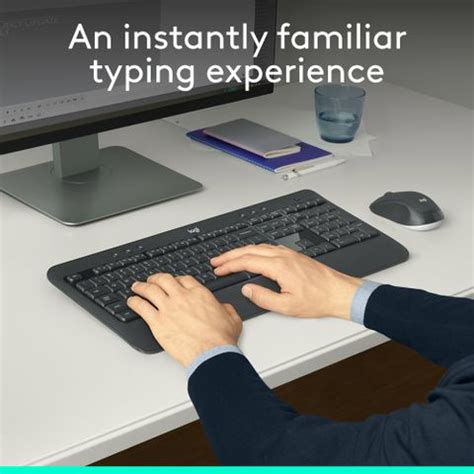 Logitech MK540 Mouse & Keyboard Combo / HotKeys, 3-Year Battery Life ...