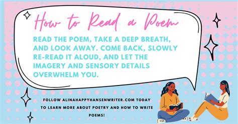 Image result for How to Read Poem