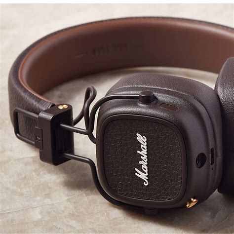 Marshall Major V Brown On-Ear Bluetooth Headphones + Reviews | CB2