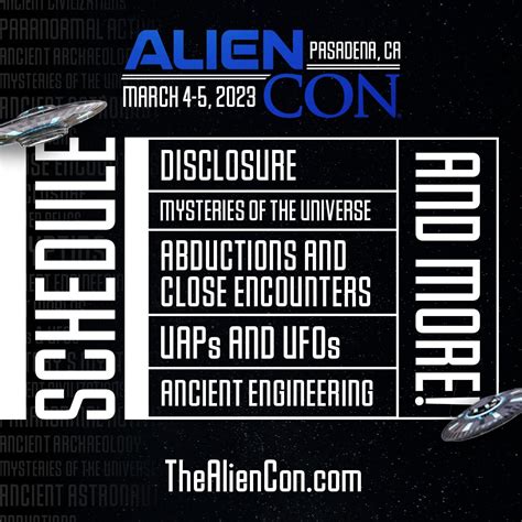 Aliencon 2025 Schedule 的图像结果
