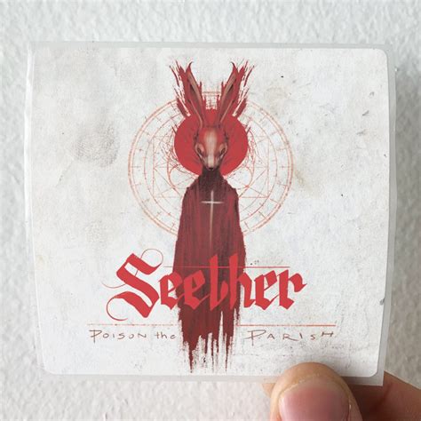 Seether Poison The Parish Album Cover Sticker