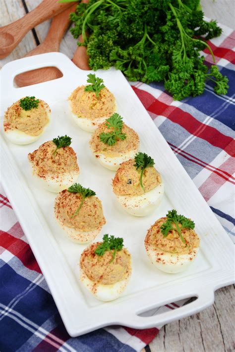 Tuna Deviled Eggs Calories at Georgia Sturt blog