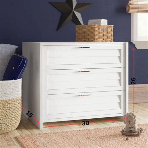 Kids Chest Of Drawers : Kay Vee 3 Drawer Chest – Studio GKW