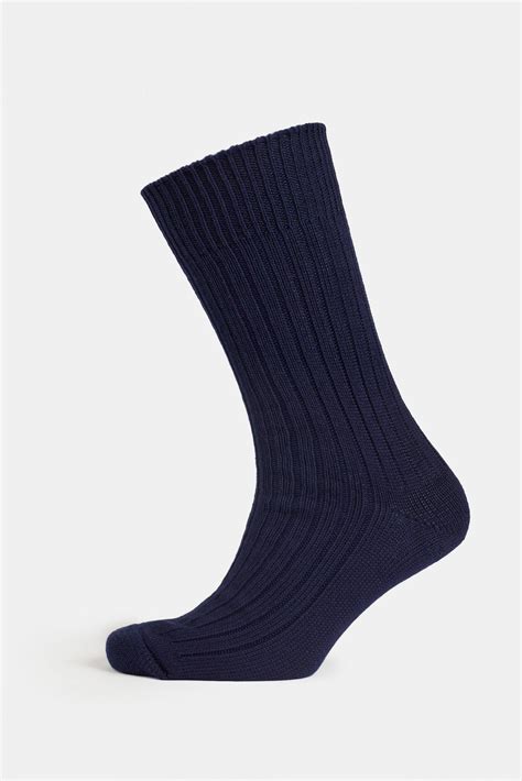 Premium Cotton Sock Rib - Navy Blue - Community Clothing