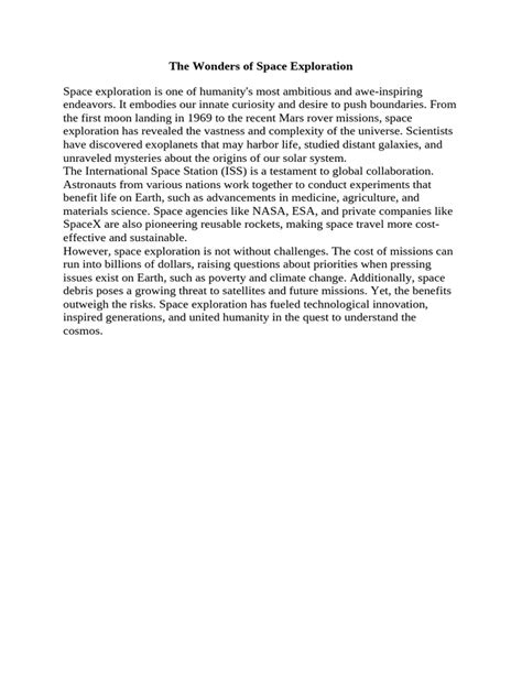 Image result for Space Exploration Docs