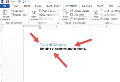 Image result for Word Auto TOC Tutorial