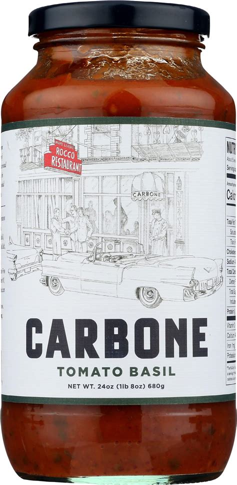 Amazon.com : CARBONE Marinara Pasta Sauce, 24 OZ : Grocery & Gourmet Food