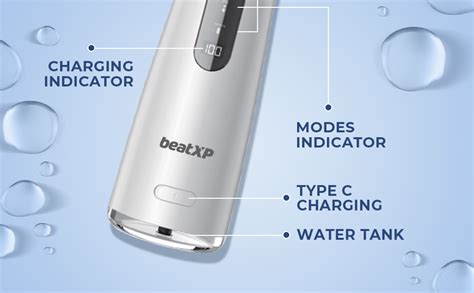 beatXP Nero Water Flosser For Teeth With 250ml Detachable Water Tank ...