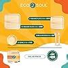 ECO SOUL [10 Pack] Palm Leaf Dinnerware Set |Biodegradable, Disposable ...
