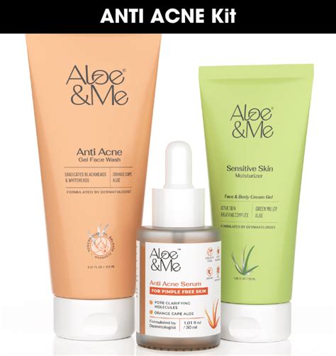 3-Step Anti Acne Kit – aloeandme