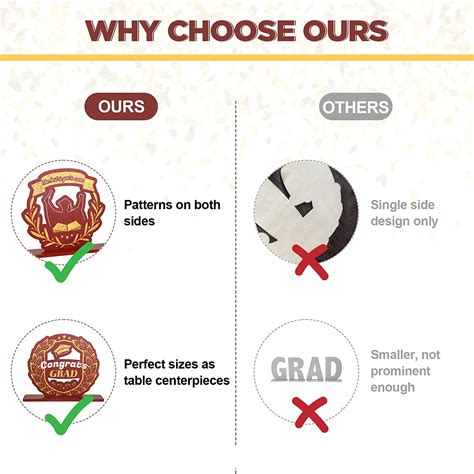 Buy Graduation Centerpieces for Tables 2022 - Crafted Wooden Congrats ...