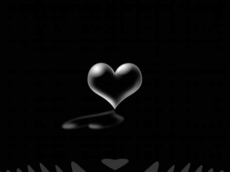 Hearts With Black Backgrounds - Wallpaper Cave