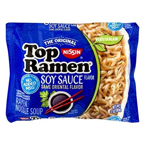 Buy Nissin Top Ramen Noodle Soup, Oriental, 3 Ounce (Pack of 24) Online ...