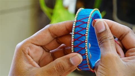 Image result for Silk Thread Bangle Making Tutorial