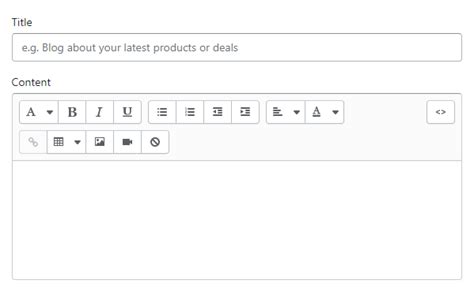 Image result for How to Create a Blog Post in Shopify