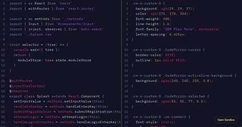 CodeMirror JSON Editor 的图像结果