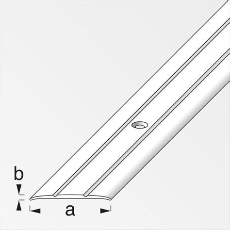 alfer Übergangsprofil 2 m, 37 x 2.5 mm | Kaufland.de