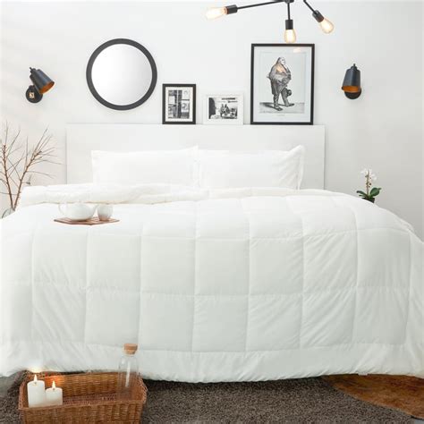 Buy SPACES Silkysoy White Solid Microfiber Single Quilt from Spaces at ...