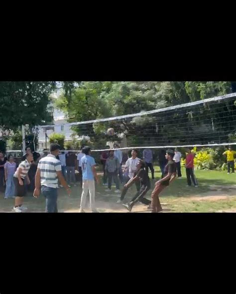 Dr. B.R. Ambedkar University Delhi organized an Intra-AUD Volleyball ...