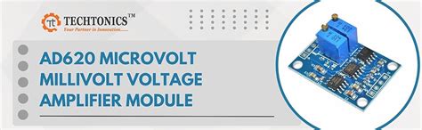 Techtonics AD620 Microvolt/Millivolt Voltage Amplifier Module 1000 ...