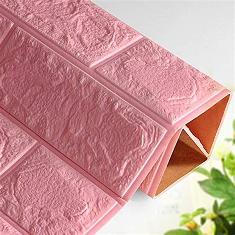 SkyWalls® 3D Wall Sticker – PVC Foam Brick Self-Adhesive Wallpaper ...