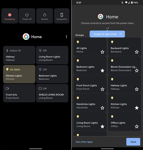 Home Controls Android 1.1 的图像结果