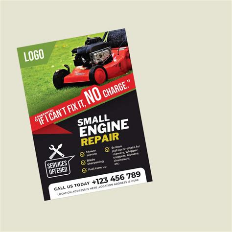 Image result for Small Engine Repair Flyer