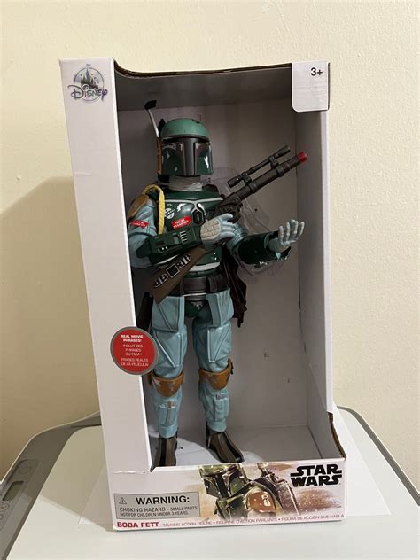 shop cheap price Disney Star Wars Boba Fett Talking Action Figure bj
